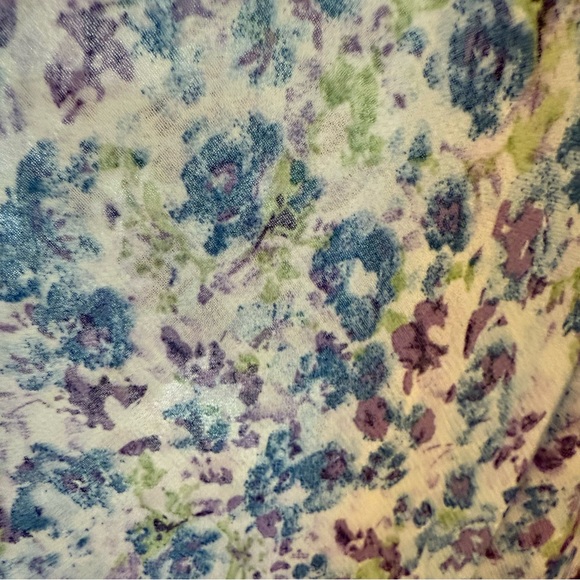 ASTR The Label Primrose cutout Maxi Dress - Blue purple floral / L - Picture 9 of 11